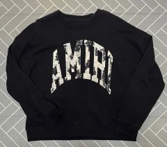 希少　AMIRI ピットブルクルーダメージ加工スウェット 希少 AMIRI ピットブルクルーダメージ加工スウェット - メルカリ