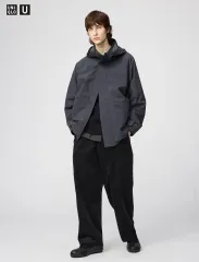 M UNIQLO U コーデュロイ ユーティリティ パンツ ブラック