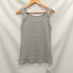 N.NaturalBeautyBasic エヌナチュラルビューティーベーシック リブタンクトップ グレー M ○□・□〇 のサムネイル