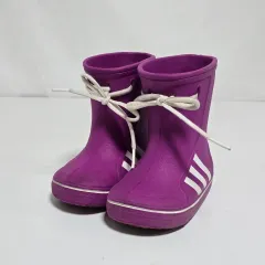 アディダス IN キッズ オリジナルス レインブーツ PURPLE パープル 145 f