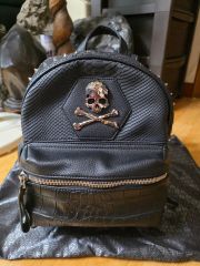 VALENTINO ヴァレンチノ ロックスタッズ リュック 限定レア レザー黒