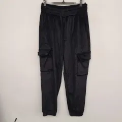レディース55 66 size コーデュロイ 起毛 ジョガー トレーナー パンツ