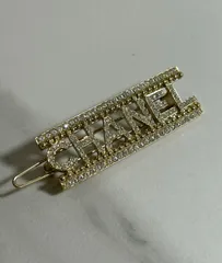 【CHANEL】シャネル バレッタ ヘアクリップ ラインストーン F23A