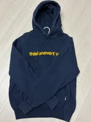 ディスイズネバーザット ネイビー フーディーTシャツのサムネイル