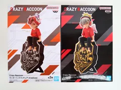 2点セット だるまいずごっど・ありさか Crazy Raccoon モニタートップフィギュア