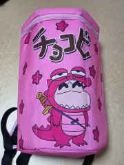 クレヨンしんちゃん チョコ 비 ピンク色 バックパック バッグ