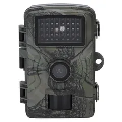アシメディ トレイルカメラ 防犯カメラ 屋外 電池式 1080p フルHD 暗視カメラ IP66防水防塵 人感センサー 動体検知 自動録画 監視カメラ 電源不要 配線不要 microSD対応 迷彩 のサムネイル