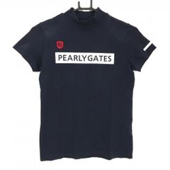 PEARLY GATES ネイビー モックネックシャツ サイズ5 - メルカリ
