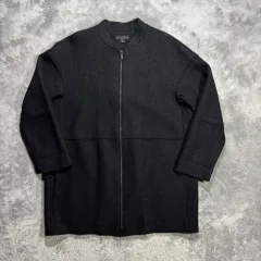 COS ブラック 中丈 ジッパージャケットのサムネイル