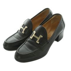 Hermes Vintage Constance Loafers black - メルカリ