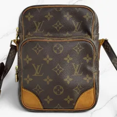 LOUIS VUITTON ルイヴィトン モノグラム アマゾン ショルダーバッグ M45236 斜め掛け クロスボディバッグ PVC レザー ブラウン系 TH0063