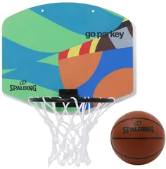 スポルディング SPALDING バスケット マイクロミニ ゴーパーキー グッズ バスケットボール ミニバスケットゴール 79-041J ミニボール キッズ 家庭用 小学生 インテリア 壁 ドア 取付 79041J マルチのサムネイル