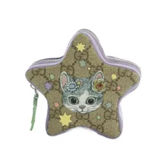 グッチ GUCCI × ヒグチユウコ GGスプリーム 星型 ポーチ キーチェーン