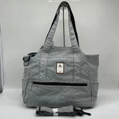 BN8823□le coq sportif ルコックスポルティフ 2WAY ショルダーバッグ トート グレーのサムネイル