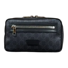 グッチ シェリーライン  ボディバッグ GGスプリームキャンバス 474293 ブラック メンズ  GUCCI  中古 グッチのサムネイル