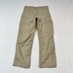 33inch) Carhartt カーハート ツールポケット ワークパンツ タン/ブラウン リラックスフィット