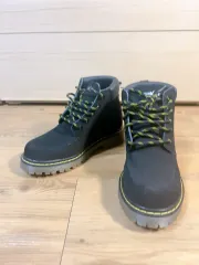 未使用新品 / DR. MARTENS風 インヒール 7cm スウェード スニーカー 245