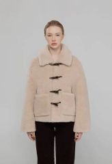 ASURA WOOL SHEARLING HOODIE MUSTANG - メルカリ