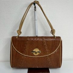 新品同様✨上品あらいそ 京都 名物裂 正絹 本革 ハンドバッグ 鳳凰 華 
