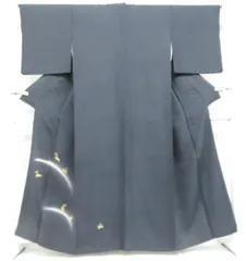 【一輝堂】付下げ 金糸 うさぎ正絹 着物 身丈約159.5cm 裄丈約66.5cm 26z04-2293