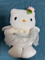 ハローキティ ぬいぐるみM パール 純白 1998年 サンリオ レア - メルカリ