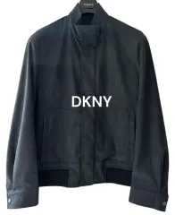 DKNY / スウェード アウター / ダークネイビー / S