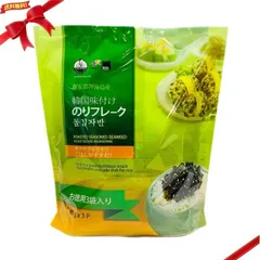 韓国味付けのりフレーク 80g x 3袋 イェマッ食品 ごはん おかず 伝統 ビビンバ Seaweed 味付け 海苔のサムネイル