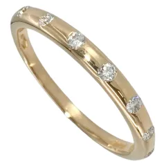 ブルガリ BVLGARI フェディ 7P リング 指輪 ダイヤモンド 約9号 K18YG 1.9g イエローゴールド レディース【中古】のサムネイル