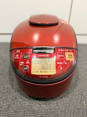 HITACHI 多機能炊飯器 RZ-TS104M 赤 C3エラー表示あり - メルカリ