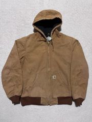USA製】Carhartt カーハート アクティブジャケット 企業ロゴ L - メルカリ