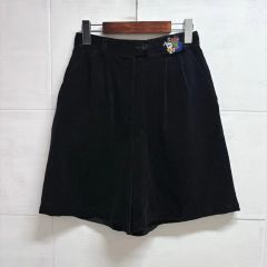 美品✦MUNSINGWEAR ベロアショートパンツ M ウエスト64-66cm - メルカリ