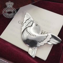 値下げ‼️ジョージジェンセン Georg Jensen ブローチ ピン バード