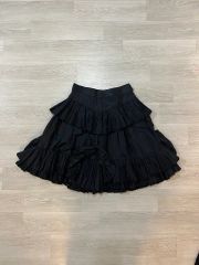 送料込◇STIGMATA 3段フリル ガーゼスカート ブラック ▽難あり - メルカリ