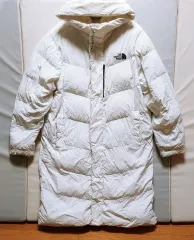 XXL THE NORTH FACE ザノースフェイス ONBall ダウンジャケット ロング丈 アウター 白1412