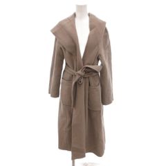 美品 ANAYI シャルムビーバーフードコート ダブルフェイスコート 36 