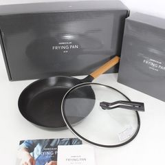 VERMICULAR フライパン 24cm オーク材ハンドル ガラス蓋付き - メルカリ