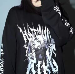 トプシ トップシークレットマン 下北沢破壊 ロンT【受注終了品