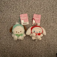 サンリオ ポチャッコ シナモロール ケープ ぬいぐるみ キーホルダー