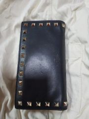 undercover 財布 スタッズ 革 ダークブラウン | Mercari