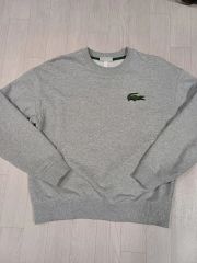 新品未使用 LACOSTE スウェット カーキ ルーズフィット FR4 US M 