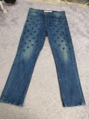 ZADIG&VOLTAIRE ザディグ・エ・ヴォルテール デニム パンツ フラワー 刺繍 26のサムネイル