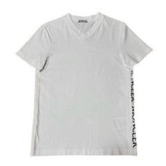 最新〔新品同様〕モンクレール レタリングロゴ M ブラック Tシャツ 