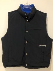 STUSSY GARMENT CO. リバーシブル ダウンベスト - メルカリ