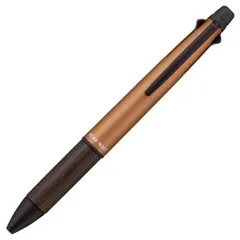 三菱鉛筆 ピュアモルト ジェットストリームインサイド 多機能ペン 4&1 0.5mm アンバーオレンジ MSXE520050520 （1点）のサムネイル