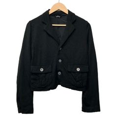 tricot COMMEdesGARCONS(트리콤 데 걸슨) 재킷 레이디스 미품 - 블랙 긴팔/쇼트 길이/봄/가을