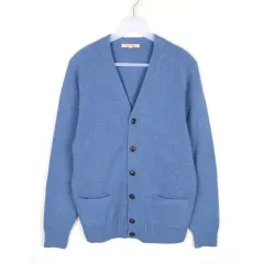UNIQLO(ユニクロ) ニット カーディガン メンズ M ウール セーター NG10556