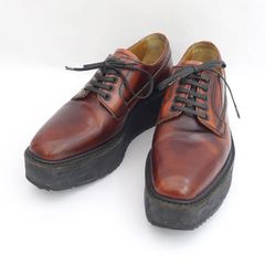 美品】 マルセル レースアップ ダービーシューズ ボルドー サイズ38