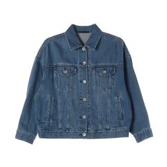 Samansa Mos2 【オーガニックコットン】デニムジャケット 花柄 - メルカリ