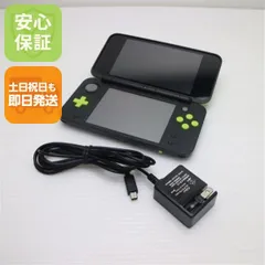 美品 NEWニンテンドー2DS LL ブラック×ライム 即日発送 2DS NINTENDO 本体 土日祝発送OK 08000