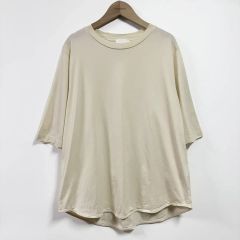 LOHEN ローヘン ベビーサテンTシャツブラウス ベージュ FREE - メルカリ